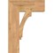 Ekena Millwork Imperial Block Smooth Bracket, Western Red Cedar, 5 1/2"W x 18"D x 26"H BKT06X18X26IMP05SWR - alternate 2